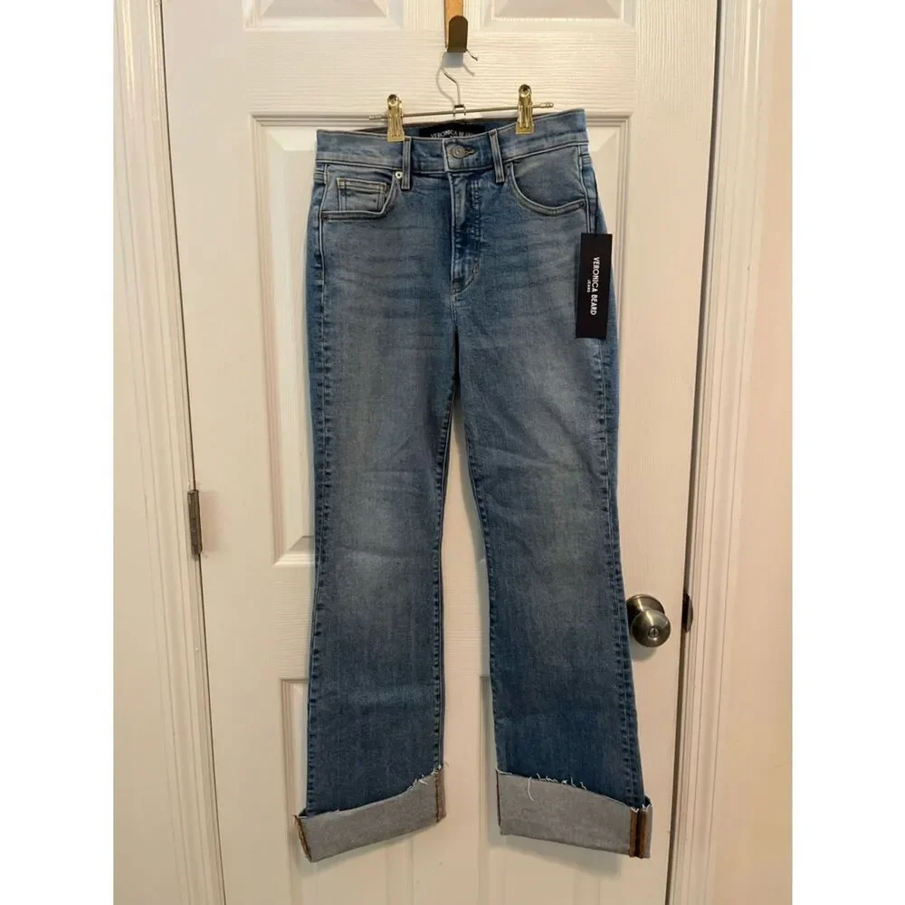 NWT Veronica Beard Cameron Bootcut Mid Rise